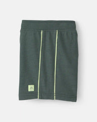 Toddler Boy French Terry Shorts - Olive Green