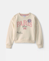 Girls Disney© Marie Paris Pullover Sweatshirt - Cream