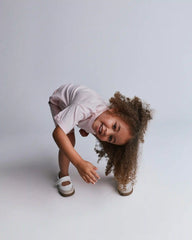 Toddler Rolled Cuff Tee - Light Pink