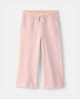Toddler Girl French Terry Drawstring Pants - Pink