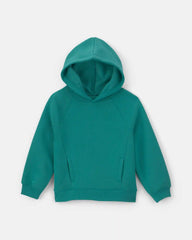Toddler Girl Fleece Hoodie - Green