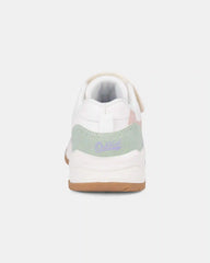 Toddler Girl Color Block Sneakers - White