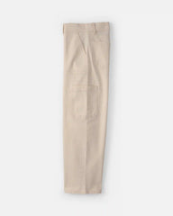Girls Straight-Leg Cargo Pants - Cream