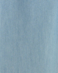 Toddler Girl Short-Sleeve Denim Jumpsuit - Light Wash