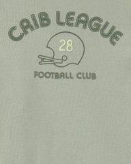 Baby Boy 2-Piece 'Football Club' Bodysuit & Pant Set - Green