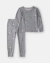 Toddler 2-Piece Halloween PurelySoftâ„¢ Snug Fit Pajama Set - Grey