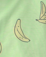 Boys 2-Piece Banana Short-Sleeve Loose Fit 2-Piece Pajama Set - Green