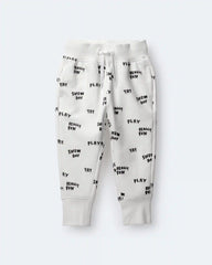 Toddler City Park™ Jogger Pant in Snow Day Print - Cream
