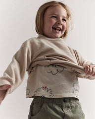 Toddler Otter Sweatshirt™ with Pockets - Khaki