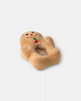 Boys Gingerbread Man Slippers - Brown