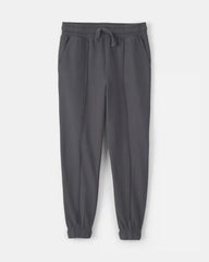 Boys 2-Piece Ombre French Terry Pullover & Pant Set - Grey