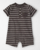 Baby Romper Made with Organic Cotton in Stripes