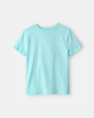 Kids Solid T-Shirt - Blue
