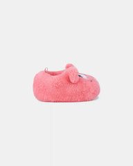 Girls Cozy Monster Slippers - Pink