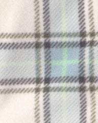 Baby Boy 3-Piece Plaid Fleece Layering Set - Green