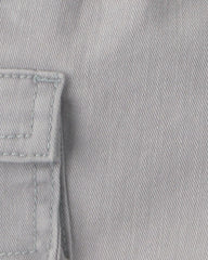 Baby Boy Cargo Pocket Shorts - Grey