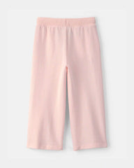 Toddler Girl French Terry Drawstring Pants - Pink