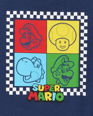 Boys Super Mario Bros™ Loose Fit 2-Piece Pajamas