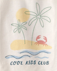 Toddler Organic Cotton 'Cool Kids Club' Tee