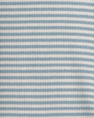 Baby Girl 3-Pack Organic Cotton Flutter Bodysuits in Stripes