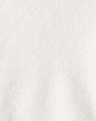 Baby Girl Brushed Sweater - White