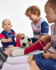 Girls Umbro USA Active Skort - Navy Blue