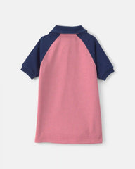 Toddler Girl Paw Patrol® Polo Dress - Pink/Navy Blue