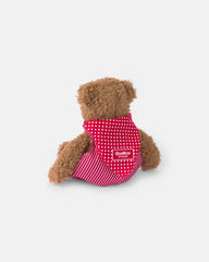 Boys Josh B'gosh' Bear Plush with Hickory Stripe Overalls
