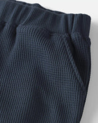 Baby Boy 2-Piece Organic Cotton Waffle Knit Top & Pant Set