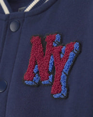 Toddler Boy ©Marvel Spider-Man Fleece Varsity Jacket - Blue