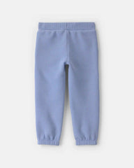 Toddler Girl Fleece Joggers - Blue