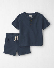 Toddler Boy 2-Piece Top & Short Set Made with Organic Cotton