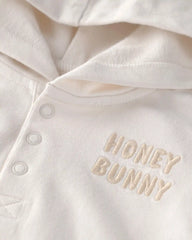 Toddler Organic Cotton 'Honey Bunny' Hoodie