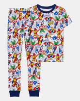 Boys MARVEL© Snug Fit Cotton 2-Piece Pajamas