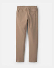 Girls Uniform Ponte Skinny Pants - Khaki