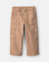 Toddler Boy Carpenter Pants - Brown
