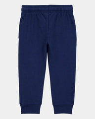 Baby Boy Pull-On Drawstring Joggers - Navy