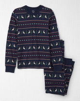Adult 2-Piece Organic Cotton Fair Isle Pajamas