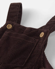 Baby Organic Cotton Corduroy Overalls