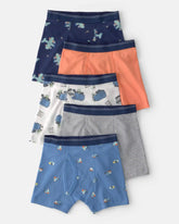 Toddler Boy 5-Pack Boxer Brief Underwear