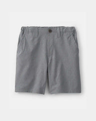 Boys Uniform Active Pull-On Shorts - Grey
