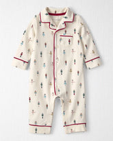 Baby Organic Cotton Jumpsuit in Nutcracker