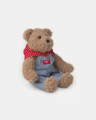 Josh B'gosh' Bear Plush with Hickory Stripe Overalls