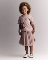 Toddler Girl Avenue Twirlâ„¢ Midi Skirt with Tulle - Light Pink