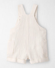 Baby Organic Cotton Gauze Shortalls
