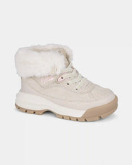 Toddler Girl Faux Fur High Top Boots - Tan