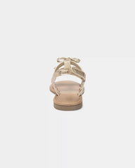 Toddler Girl Metallic Bow Sandals - Gold