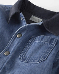 Toddler Organic Cotton Denim Barn Jacket