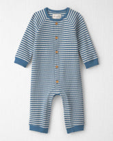 Baby Organic Cotton Waffle Knit Jumpsuit