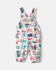 Baby Boy Vintage Logo Overalls